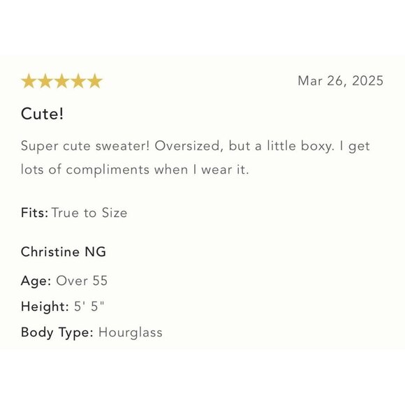 NWT Size XS - Anthropologie Oversized Graphic Monogram Sweater (NWT US$ 158) - Picture 13 of 16